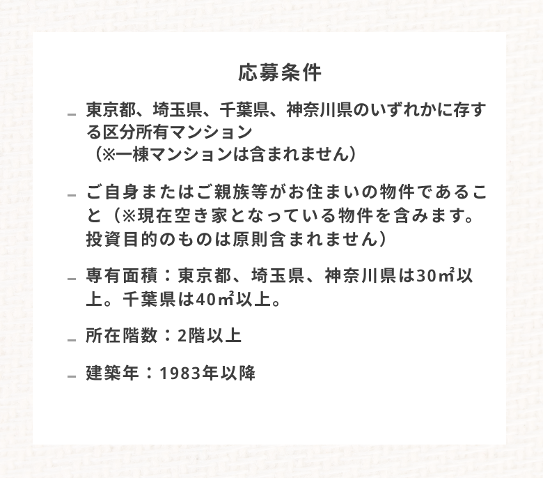 応募条件
